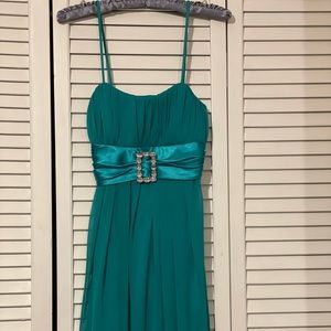 Fancy green dress